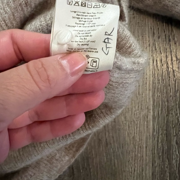 Sezane GASPARD CARDIGAN in light beige - Picture 8 of 10